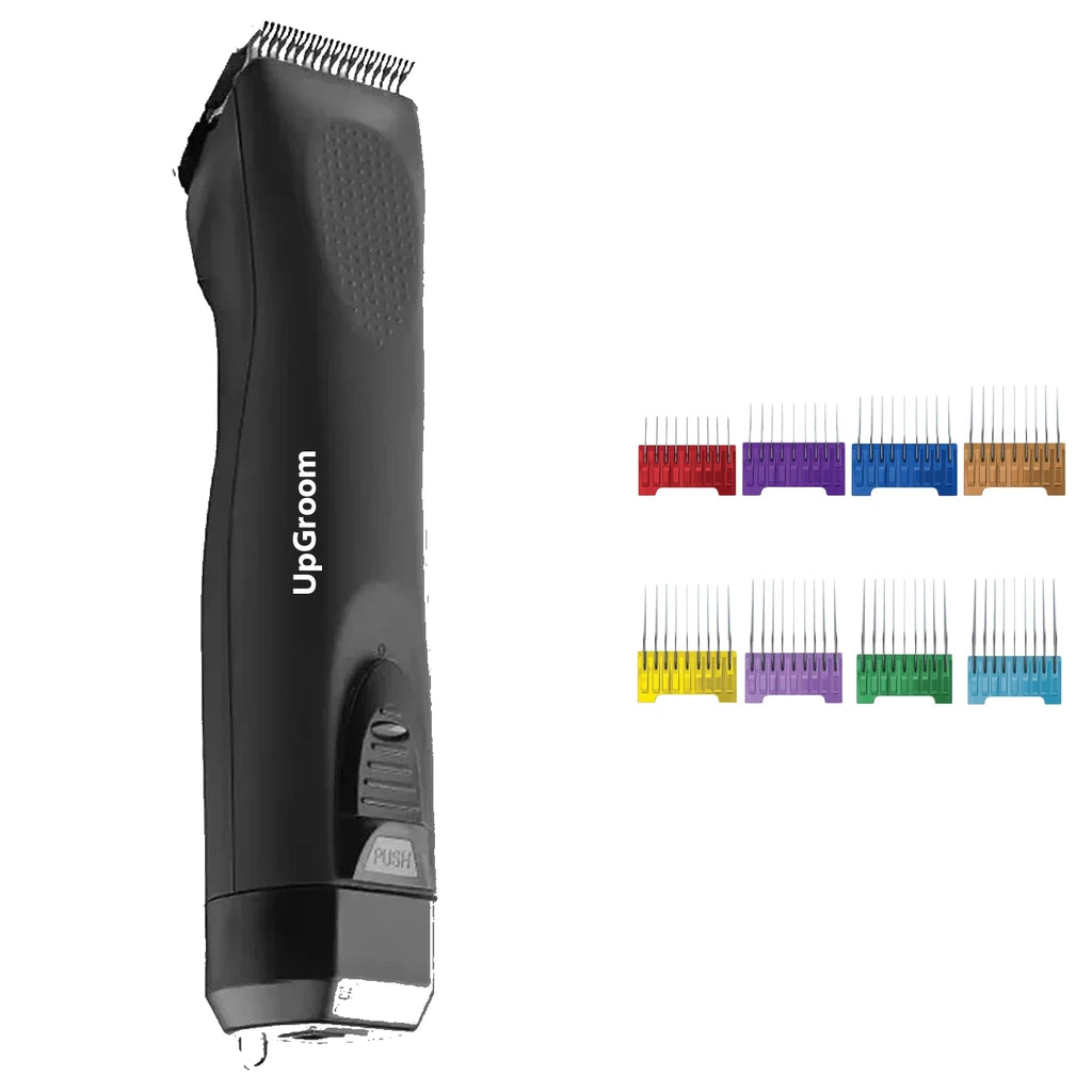 Máquina de Tosa Ultra A5 UpGroom Black + Adaptador de Encaixe A5