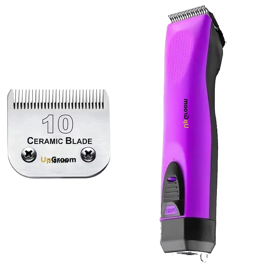 Máquina de Tosa Ultra A5 UpGroom Purple + 1 Lâmina Cerâmica Nº 10