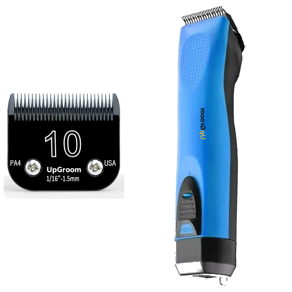Máquina de Tosa Ultra A5 UpGroom Blue + 1 Lâmina Titânio Nº 10