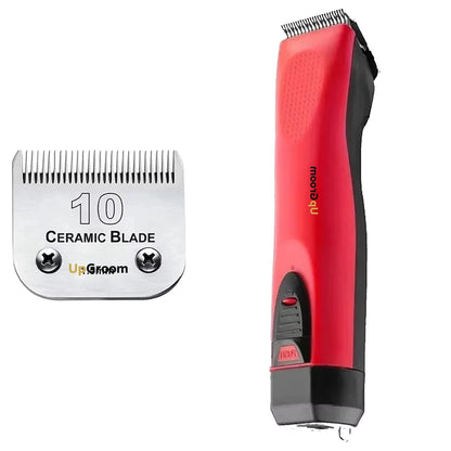 Máquina de Tosa Ultra A5 UpGroom Red + 1 Lâmina Cerâmica Nº 10