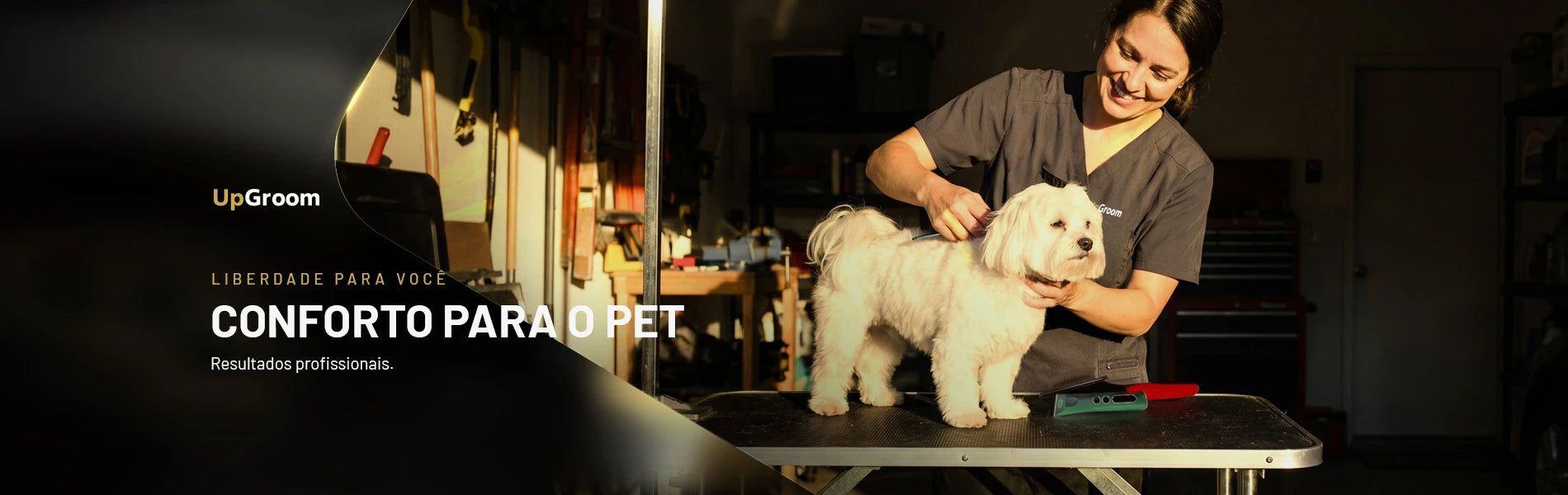 Kit UpGroom para groomer autônomo - banho e tosa a domicílio