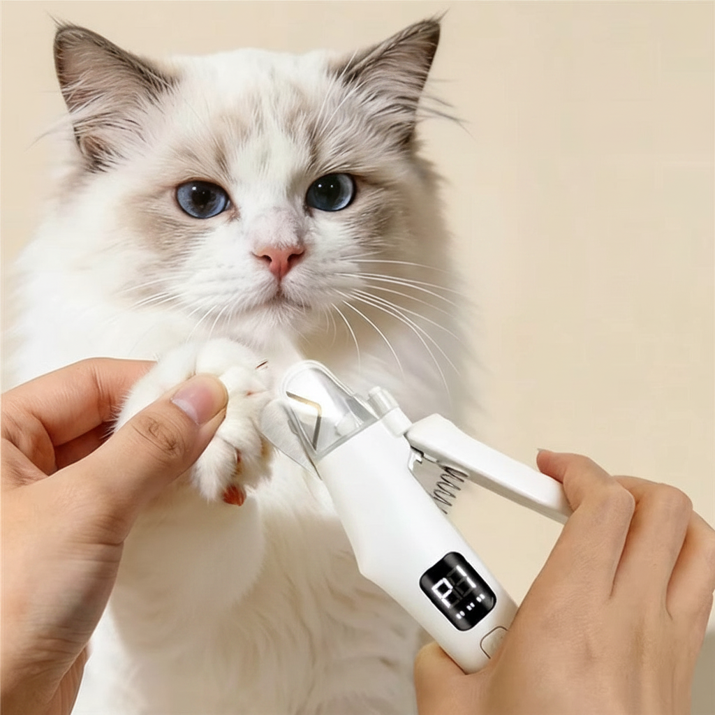 Gato com produto