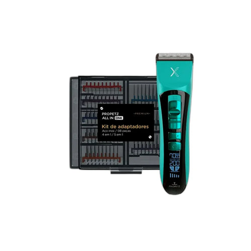 Kit Maquina de Tosa PRO X + Adaptadores Premium - imagem 1