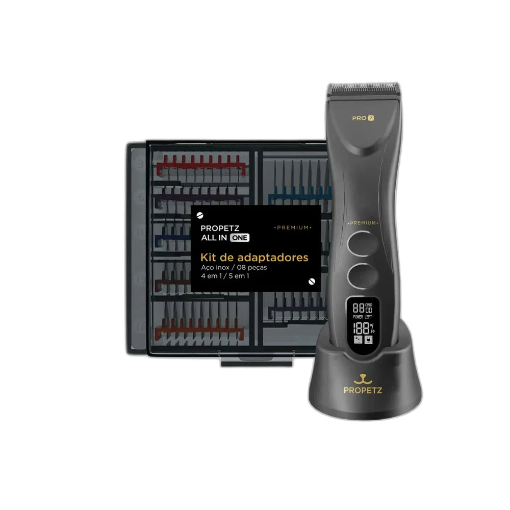 Kit Maquina de Tosa PRO7 + Adaptadores Premium - imagem 1
