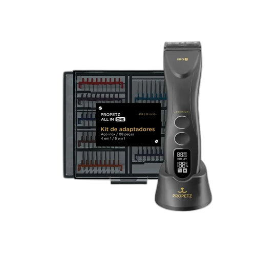 Kit Maquina de Tosa PRO7 + Adaptadores Premium - imagem 1