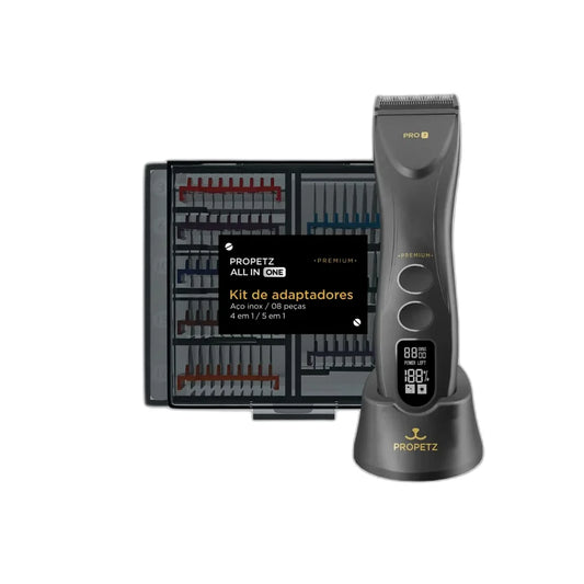 Kit Maquina de Tosa PRO7 + Adaptadores Premium - imagem 1