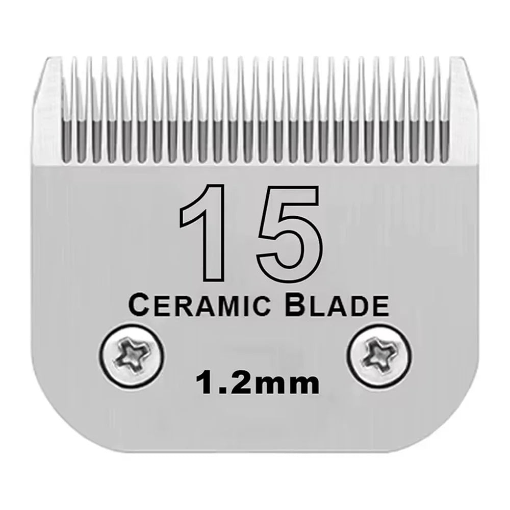 Lâmina de Tosa Cerâmica UpGroom Nº 15 — 1,2mm Profissional