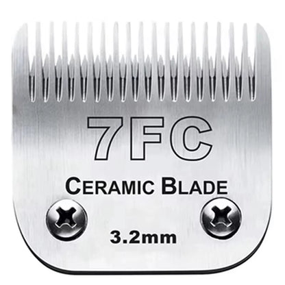 Lâmina de Tosa Cerâmica UpGroom Nº 7FC — 3,2mm Profissional
