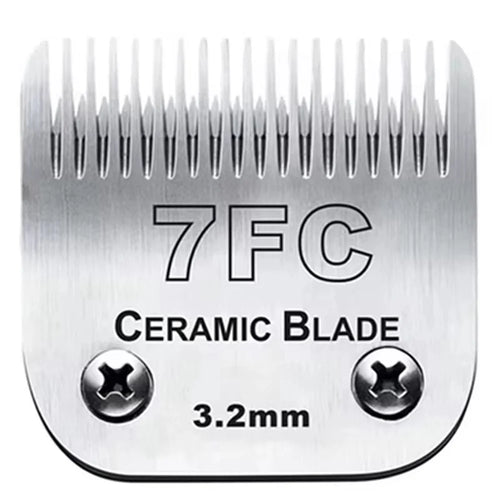 Lâmina de Tosa Cerâmica UpGroom Nº 7FC — 3,2mm Profissional