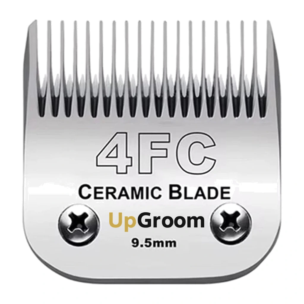 Lâmina de cerâmica Nº4FC Ultra A5 UpGroom, 9,5 mm, vista frontal