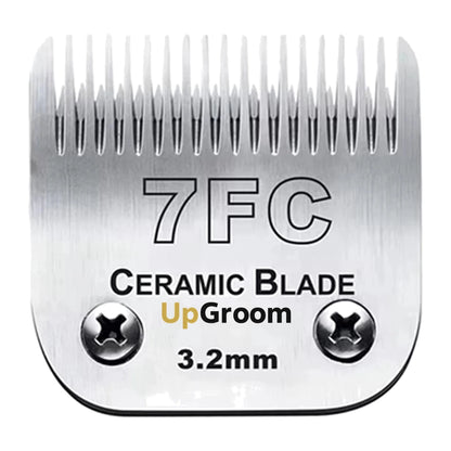 Lâmina de cerâmica Nº7FC Ultra A5 UpGroom, 3,2 mm, vista frontal