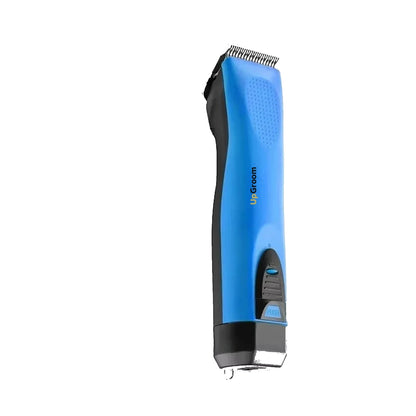 Máquina de Tosa Ultra A5 UpGroom Azul em pé, vista frontal