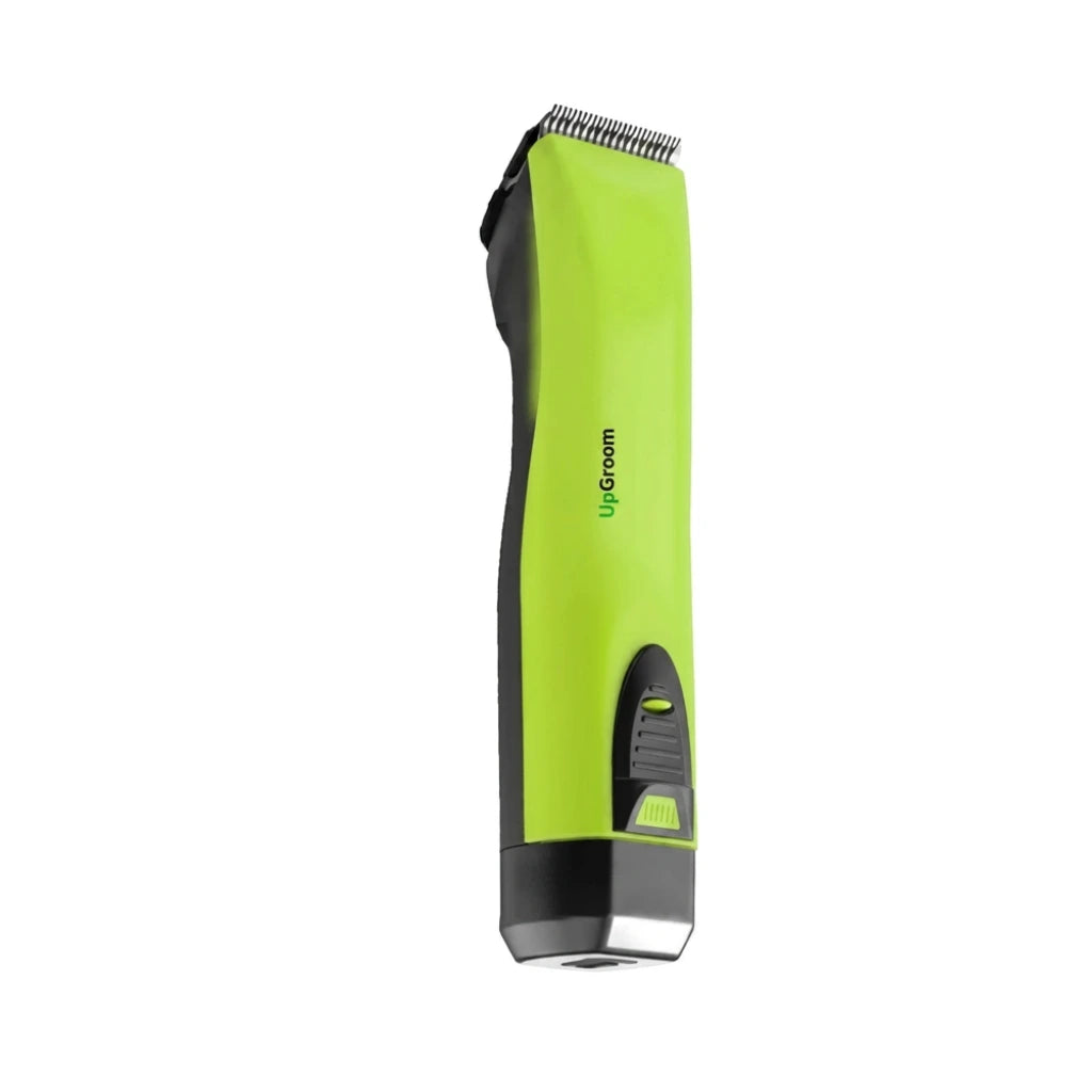 Máquina de Tosa Ultra A5 UpGroom Verde em pé, vista frontal
