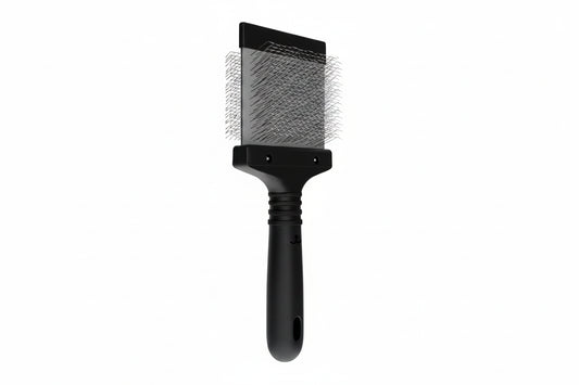 Rasqueadeira Flexível Pinos Longos Macio Azul Propetz UpGroom