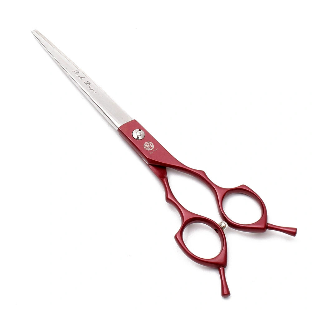 Tesoura reta 7 polegadas vermelha UpGroom para kit profissional