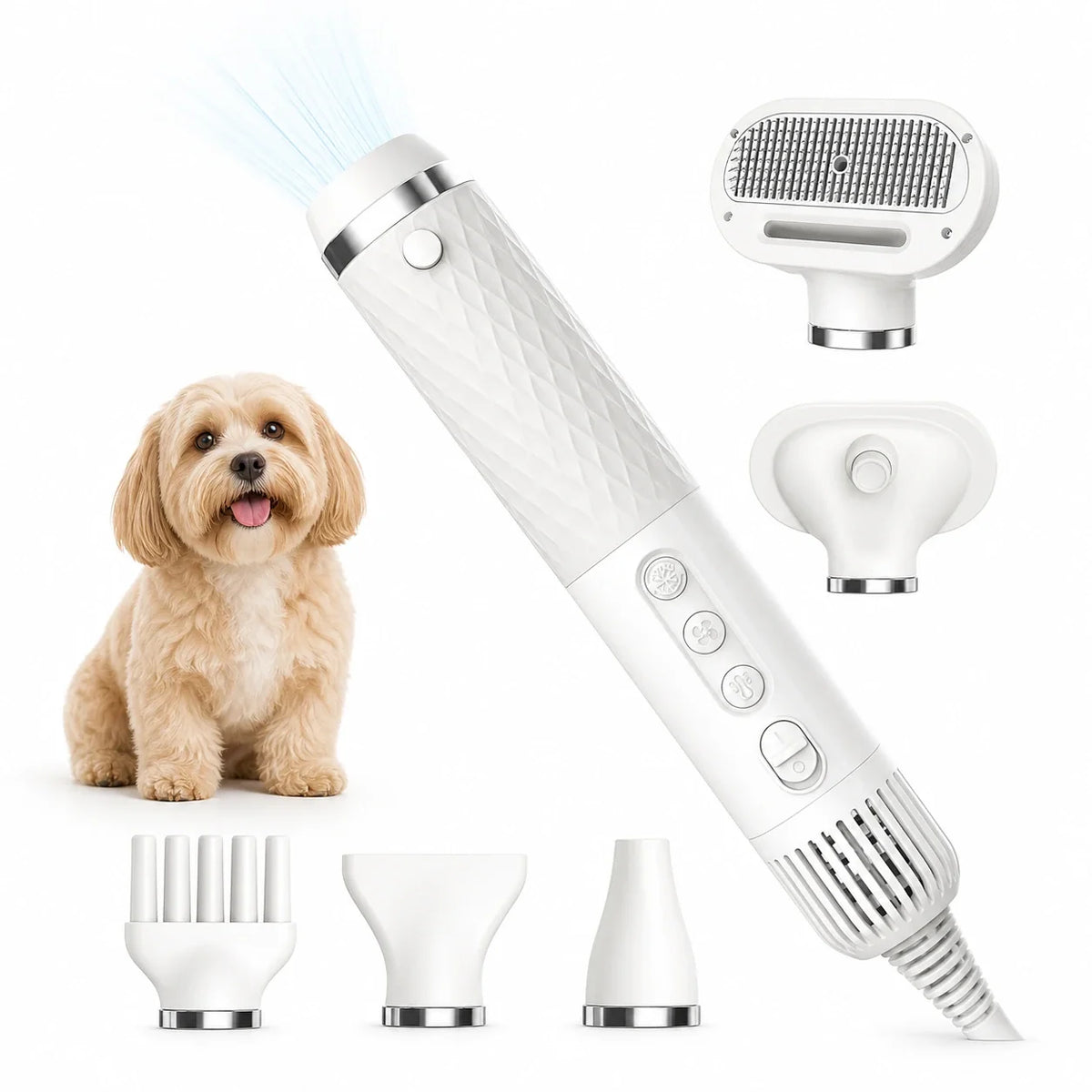 Kit Secagem Completa UpGroom com UPG Air Pro 4 em 1 e acessórios
